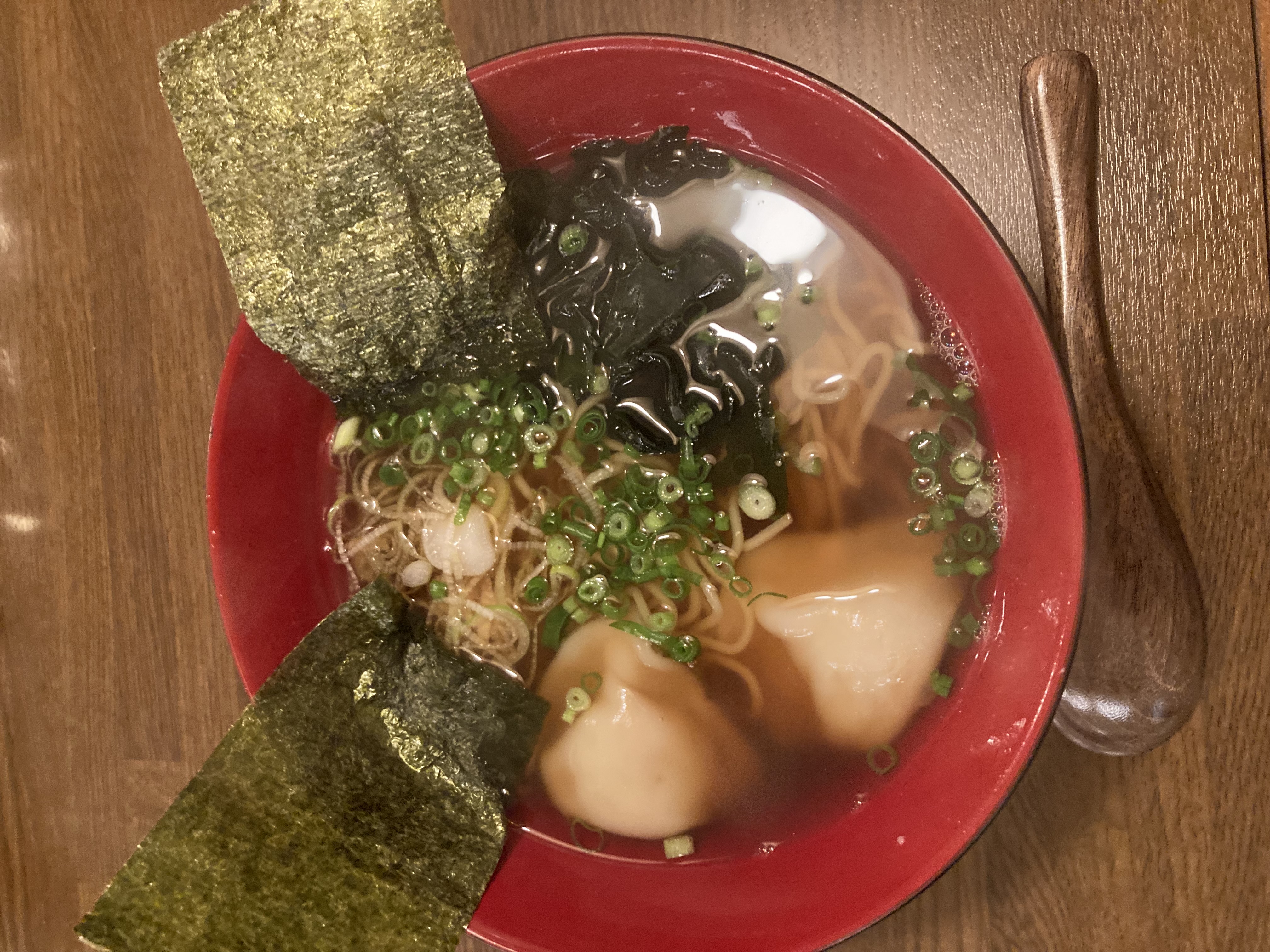 おでん屋のラーメン